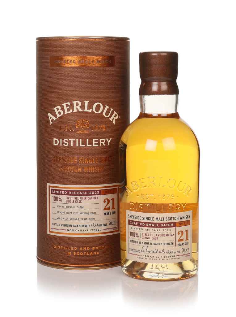 Aberlour 21 Year Old First Fill American Oak - New Vibrations 70cl product image