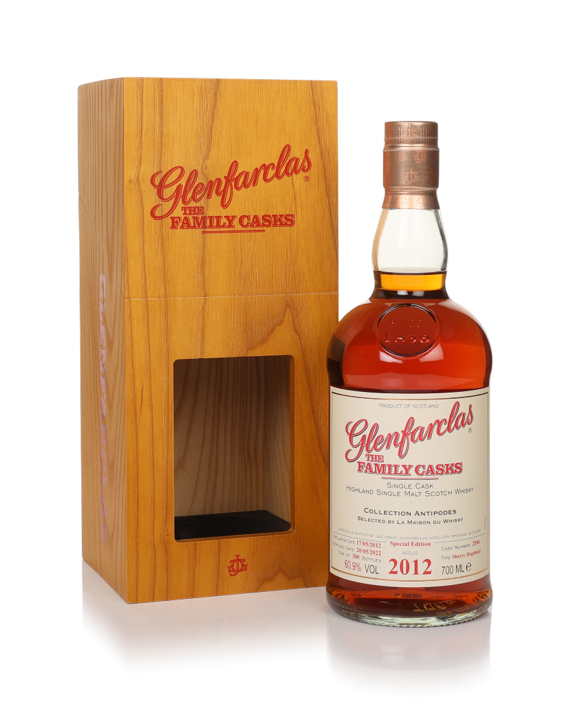 Glenfarclas 10 Year Old 2012 (cask 2504) - The Family Cask Collection Antipodes 70cl product image