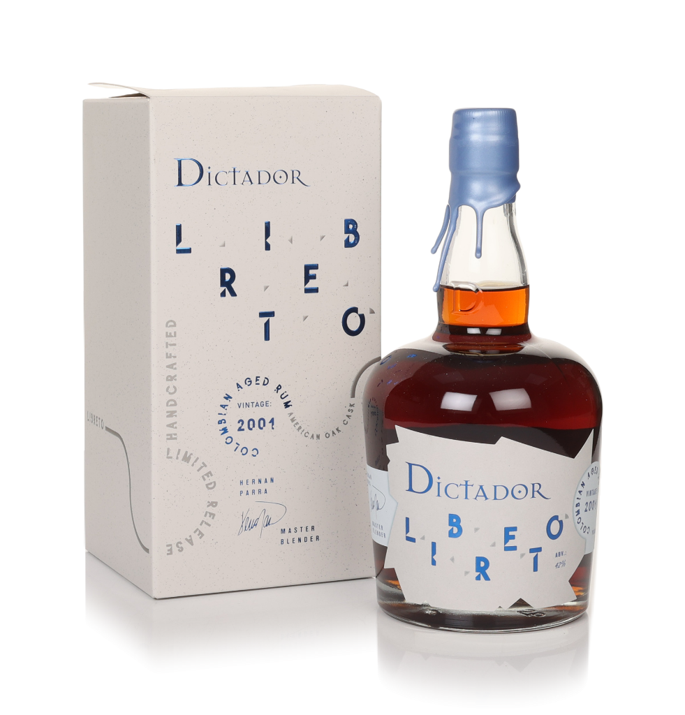 Dictador 21 Year Old 2001 (cask AO-315) Libreto American Oak Cask 70cl product image