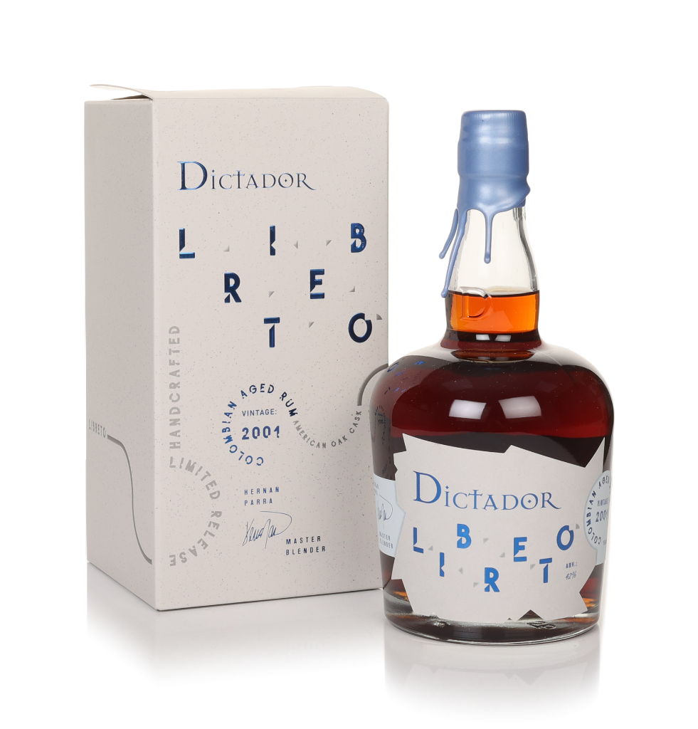 Dictador 21 Year Old 2001 (cask AO-315) Libreto American Oak Cask 70cl product image