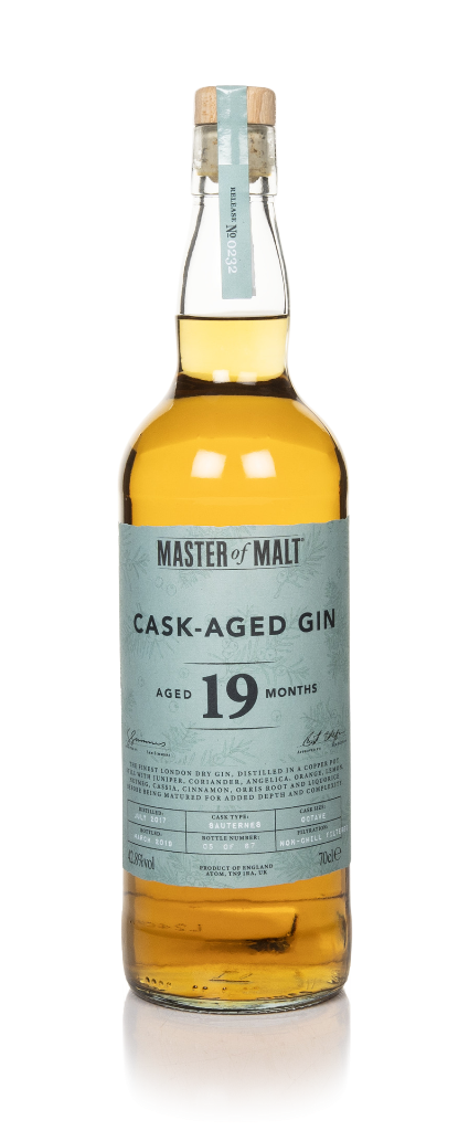 Sauternes Cask Aged Gin 19 Month Old 2017 (Master of Malt) 70cl product image