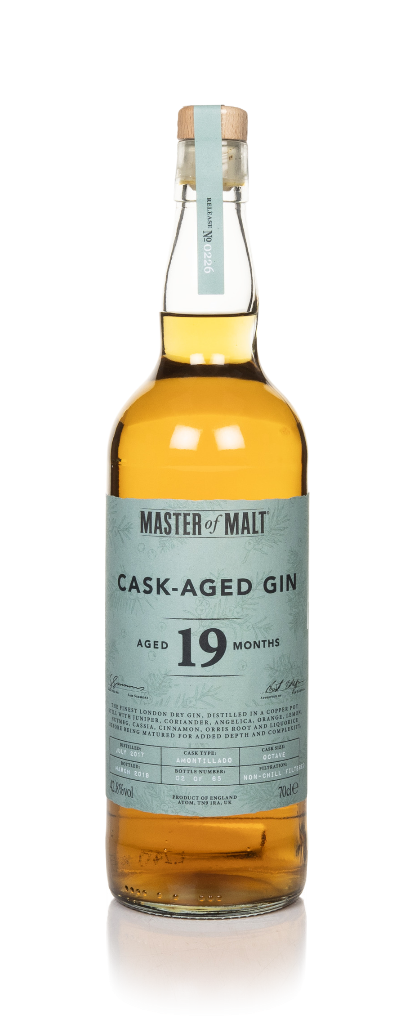 Amontillado Cask Aged Gin 19 Month Old 2017 (Master of Malt) 70cl product image
