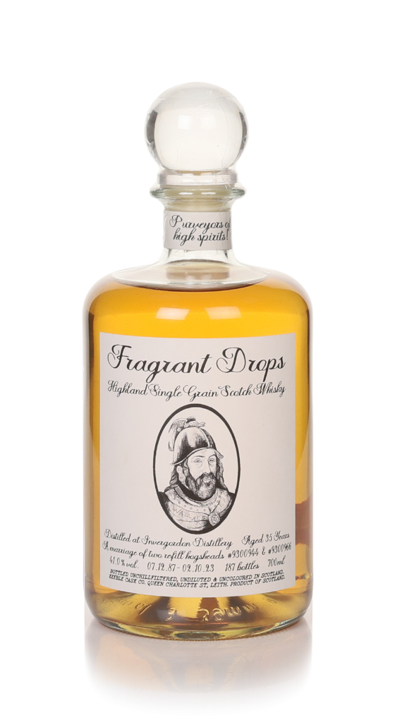 Invergordon 35 Year Old 1987 Hogsheads Marriage (casks 9300944 & 9300966) - Fragrant Drops (Keeble Cask Company) 70cl product image