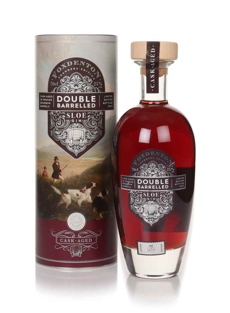 Foxdenton Double Barrelled Sloe Gin 70cl product image