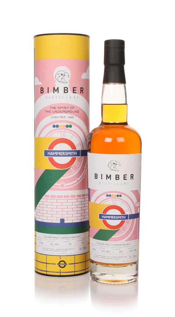 Bimber Spirit of the Underground (cask 399) - Hammersmith 70cl product image