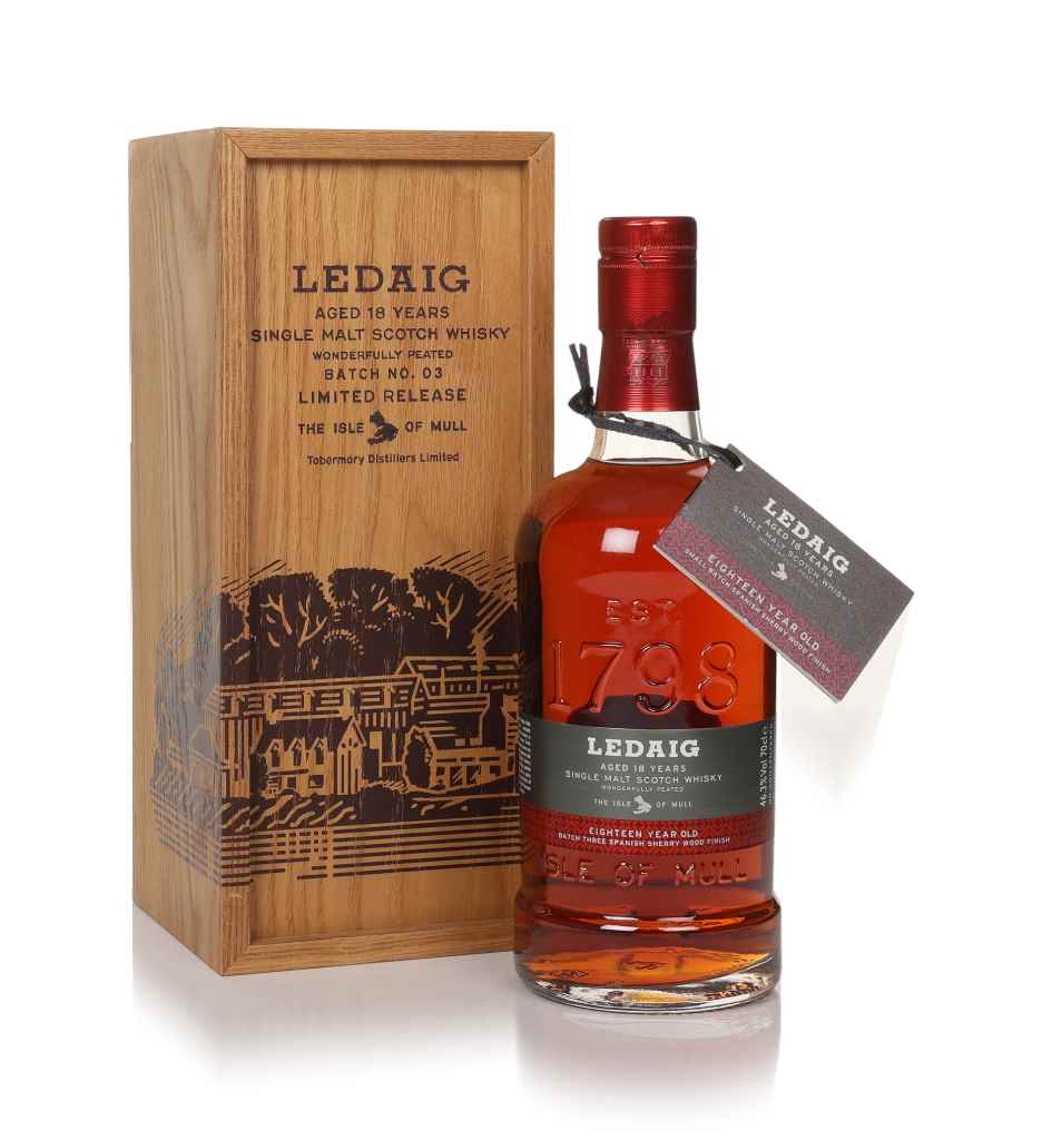 Ledaig 18 Year Old Sherry Cask Finish Batch #3 70cl product image