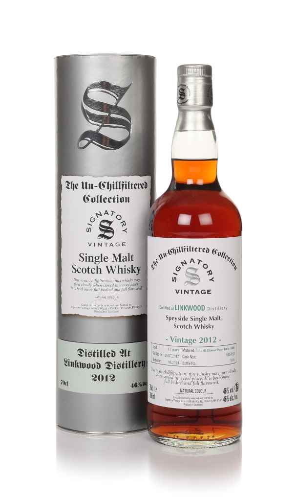 Linkwood 11 Year Old 2012 (casks 102 & 103) - Un-Chillfiltered Collection (Signatory) 70cl product image