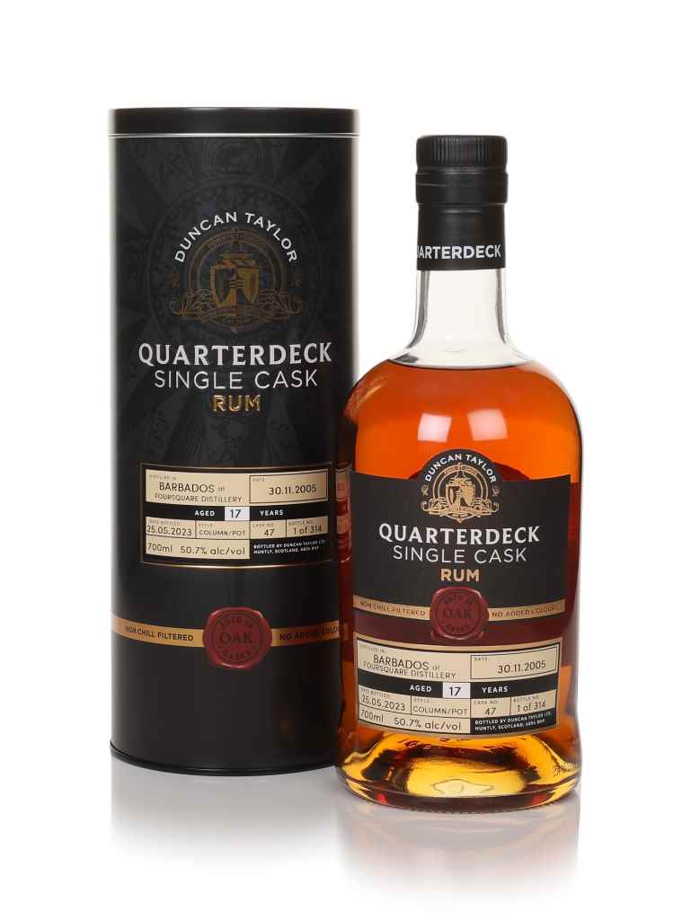 Foursquare 17 Year Old 2005 Barbados - Quarterdeck (Duncan Taylor) 70cl product image