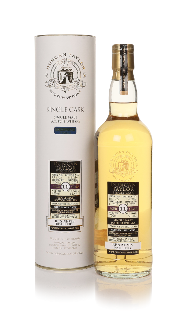 Ben Nevis 11 Year Old 2012 (cask RF-1722) - (Duncan Taylor) 70cl product image