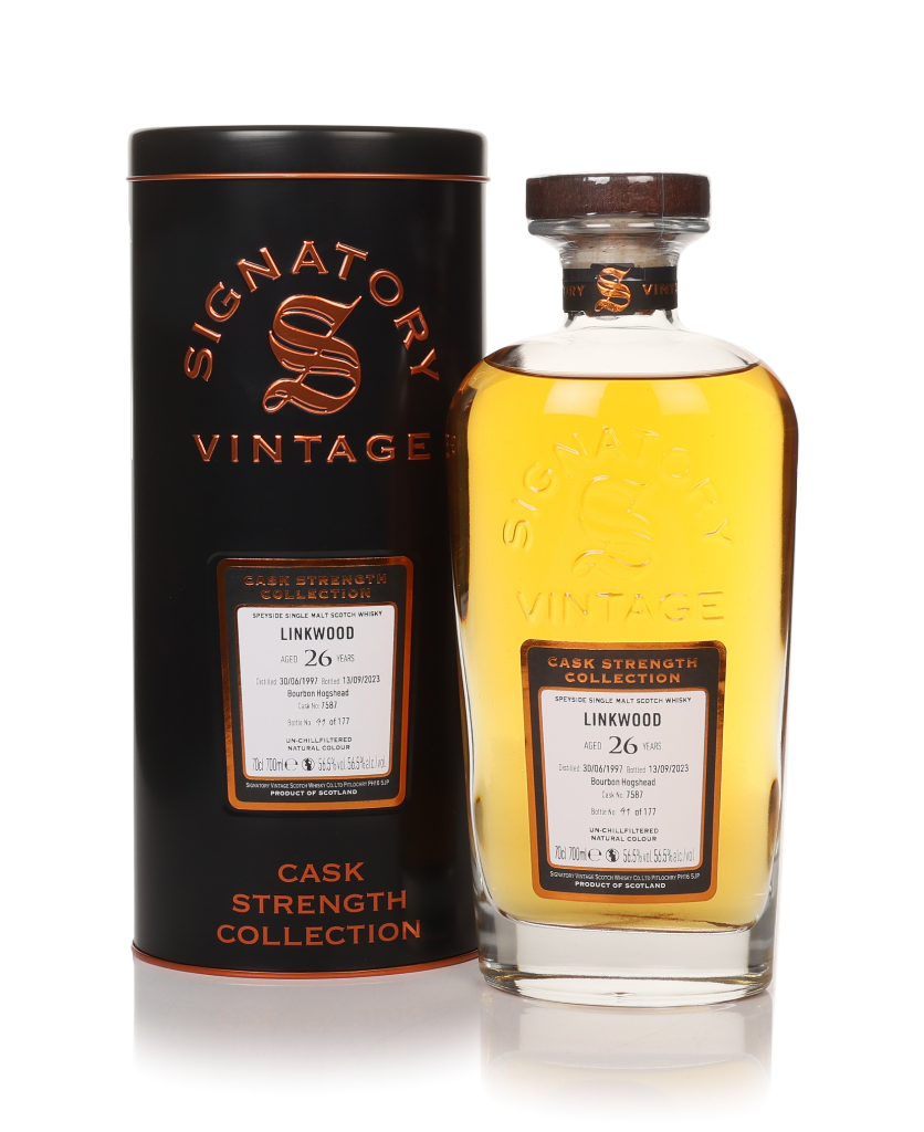 Linkwood 26 Year Old 1997 (cask 7587) - Cask Strength Collection (Signatory) 70cl product image