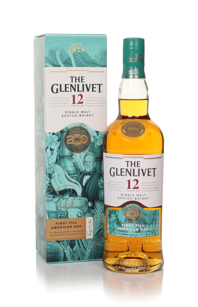 The Glenlivet 12 Year Old First-fill American Oak - 200th Anniversary Edition 70cl product image