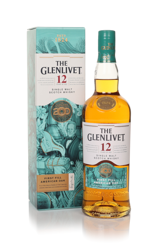 The Glenlivet 12 Year Old First-fill American Oak - 200th Anniversary Edition 70cl product image