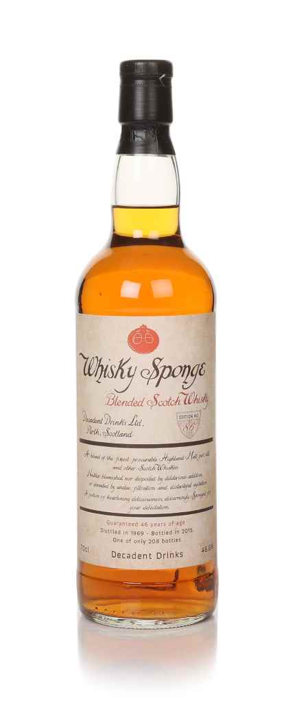 Blended Scotch Whisky 46 Year Old 1969 - Whisky Sponge Edition No.86 (Decadent Drinks) 70cl product image