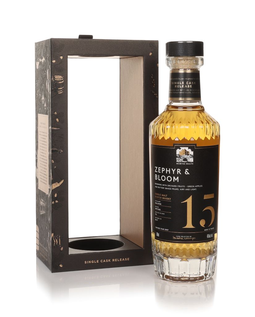 Zephyr & Bloom 15 Year Old 2007 - Wemyss Malts (Dailuaine) 70cl product image