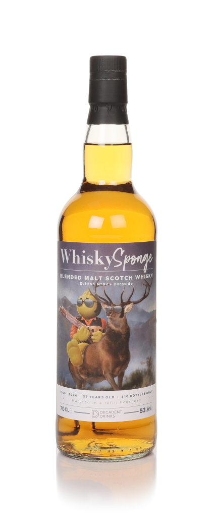 Burnside 27 Year Old 1996 - Whisky Sponge Edition No.87 (Decadent Drinks) 70cl product image