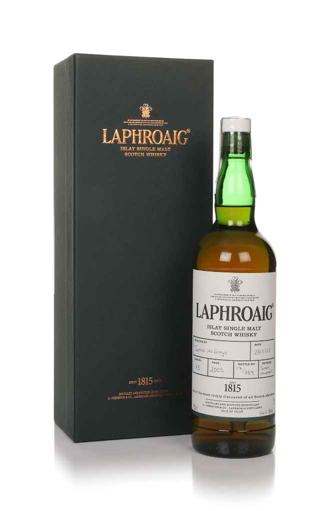 Laphroaig 18 Year Old 2005 (cask 73) - For James' Retirement 70cl product image