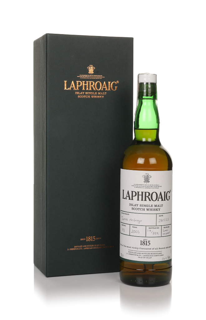 Laphroaig 18 Year Old 2005 (cask 73) - For James' Retirement 70cl product image