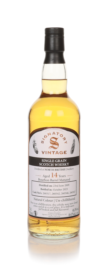 North British 14 Year Old 2009 (casks 260317, 260342, 260346 & 260347) (Signatory) 70cl product image