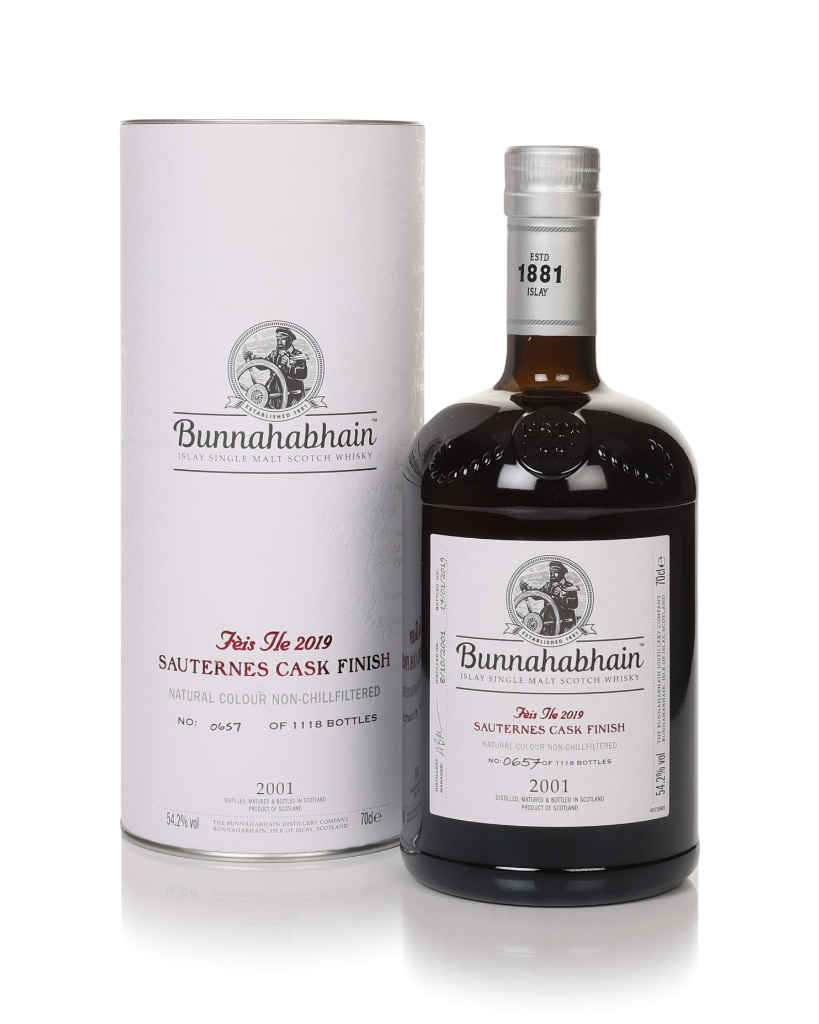 Bunnahabhain 17 Year Old 2001 Sauternes Cask Finish - Fèis Ìle 2019 70cl product image