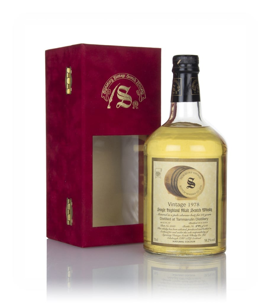 Tamnavulin 22 Year Old 1978 (cask 8063) - Signatory 70cl product image