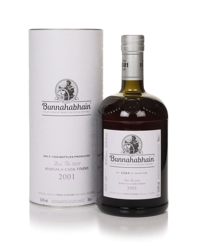 Bunnahabhain 19 Year Old 2001 Marsala Cask Finish - Fèis Ìle 2021 70cl product image
