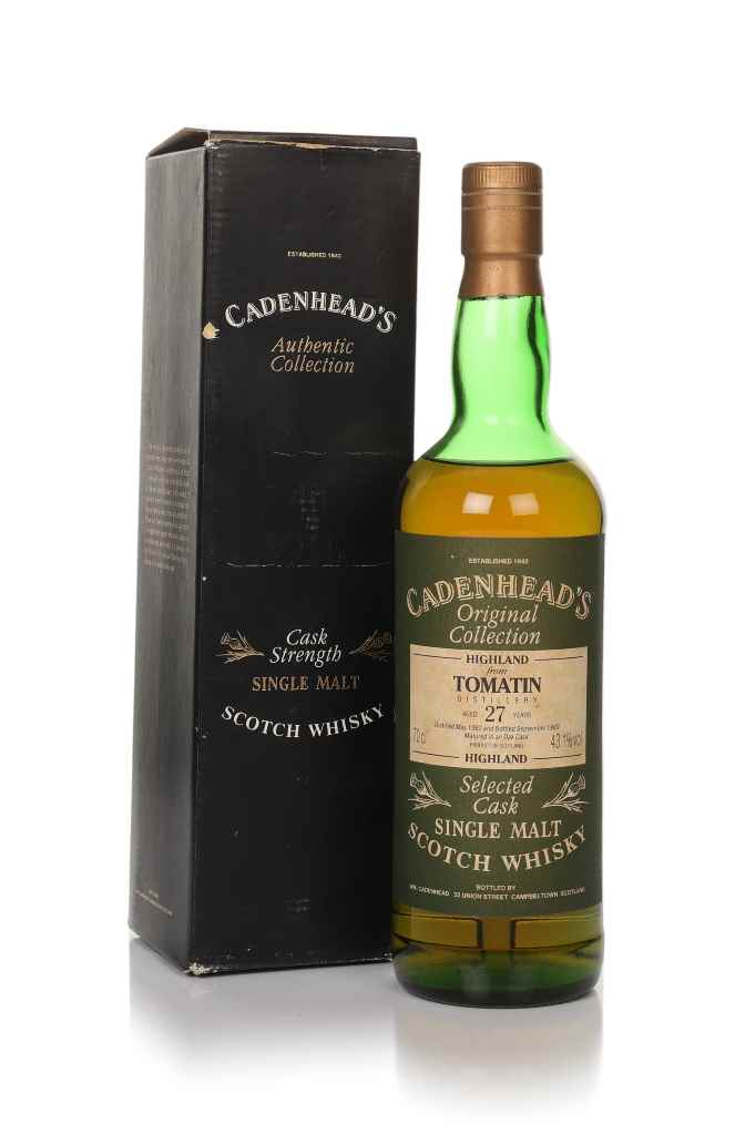 Tomatin 27 Year Old 1962 - Cadenhead's Authentic Collection 70cl product image