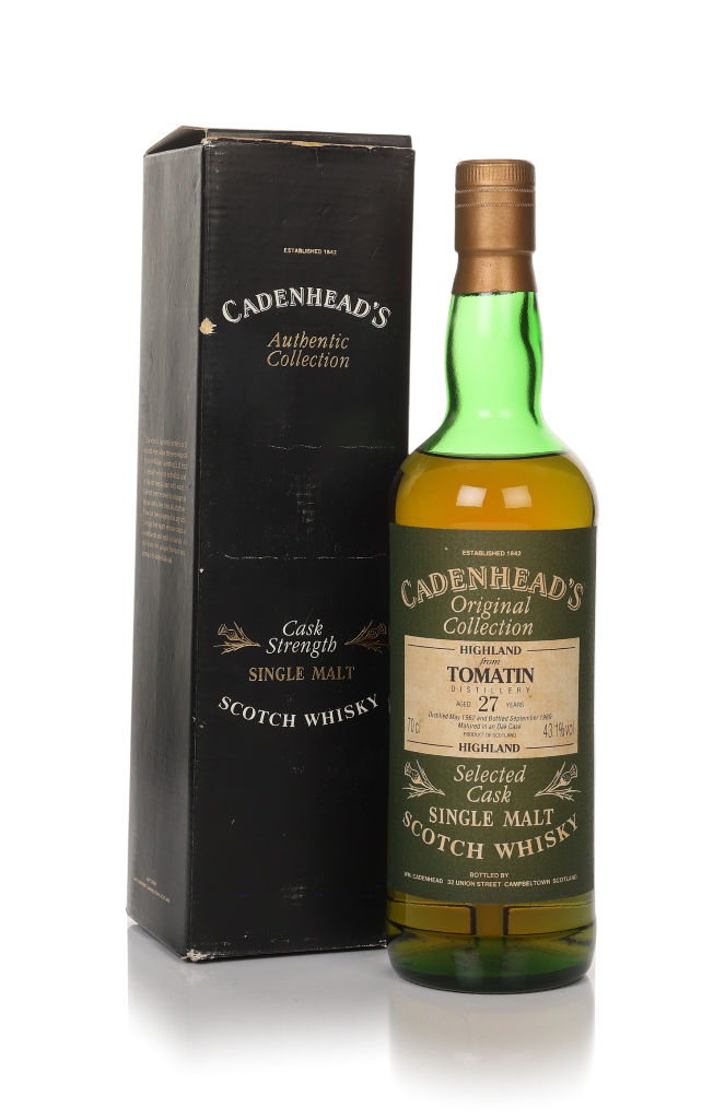 Tomatin 27 Year Old 1962 - Cadenhead's Authentic Collection 70cl product image