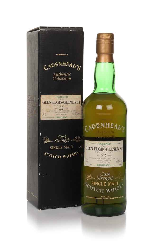 Glen Elgin-Glenlivet 22 Year Old 1971 - Cadenhead's Authentic Collection 70cl product image