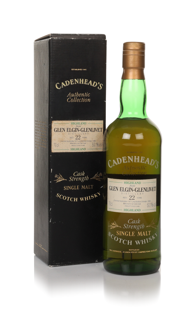 Glen Elgin-Glenlivet 22 Year Old 1971 - Cadenhead's Authentic Collection 70cl product image