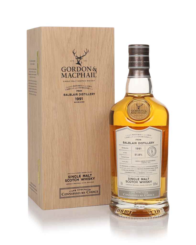 Balblair 31 Year Old 1991 (cask 3371) - Connoisseurs Choice (Gordon & MacPhail) 70cl product image