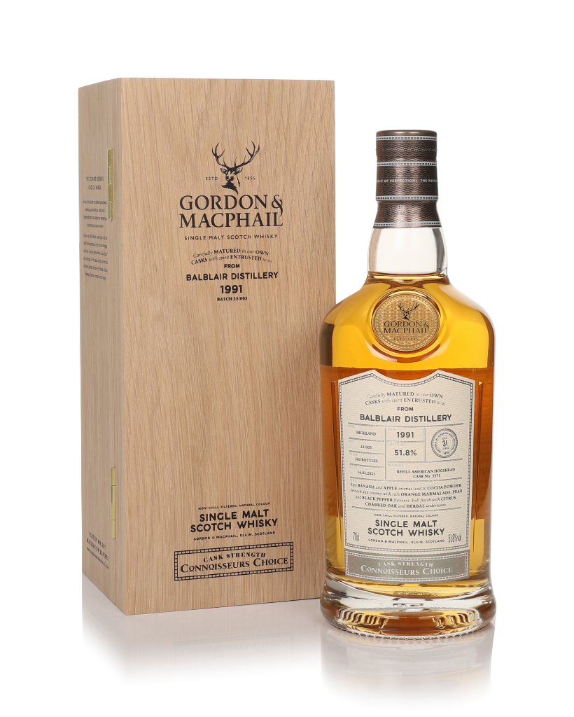 Balblair 31 Year Old 1991 (cask 3371) - Connoisseurs Choice (Gordon & MacPhail) 70cl product image