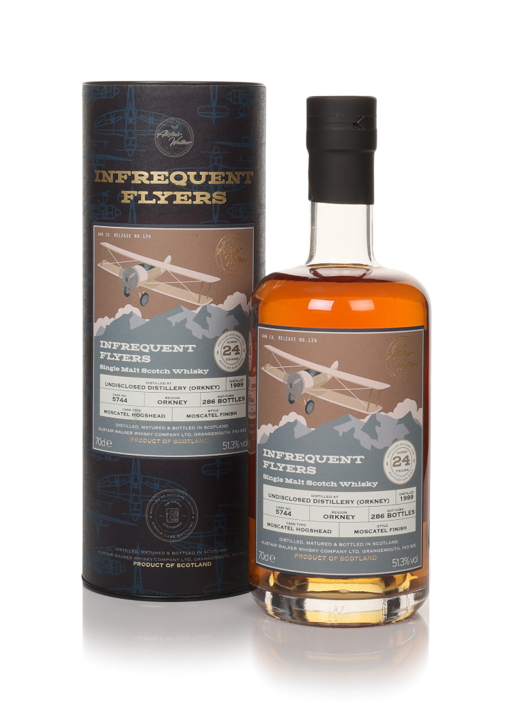 Undisclosed Orkney 24 Year Old 1999 (cask 5744) - Infrequent Flyers (Alistair Walker) 70cl product image