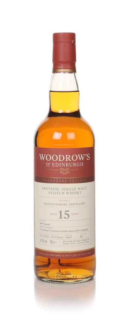 Mannochmore 15 Year Old 2008 (cask 15693) - Woodrow's of Edinburgh 70cl product image