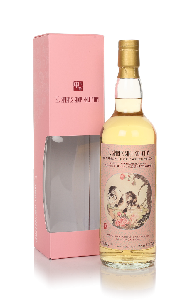 Inchgower 12 Year Old 2010 (cask 810489) - Spirits Shop' Selection 70cl product image