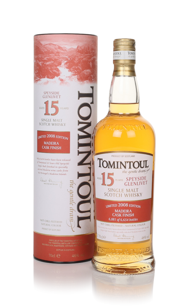 Tomintoul 15 Year Old 2008 Madeira Cask Finish 70cl product image