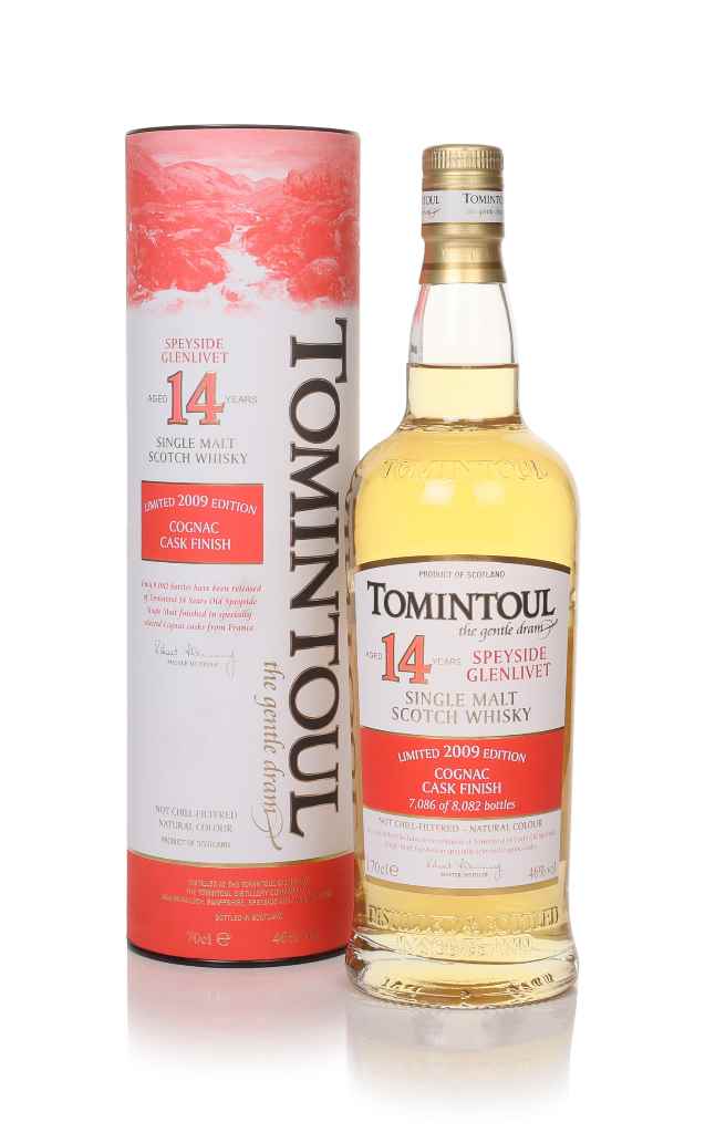 Tomintoul 14 Year Old 2009 Cognac Cask Finish 70cl product image