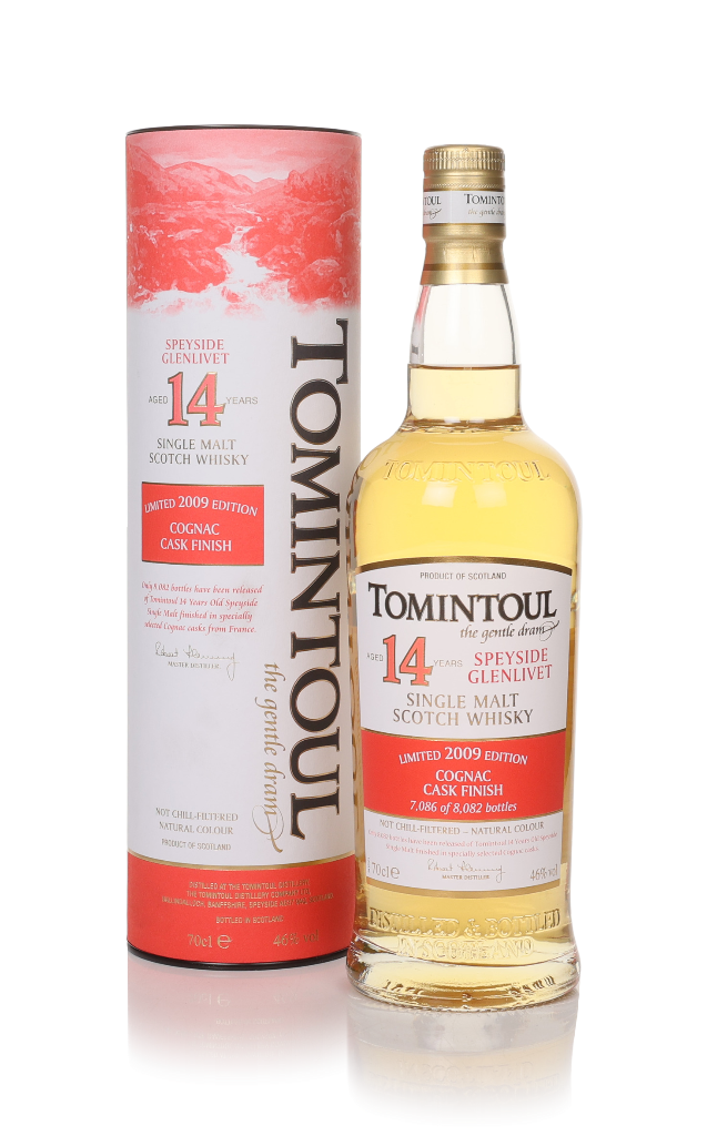 Tomintoul 14 Year Old 2009 Cognac Cask Finish 70cl product image
