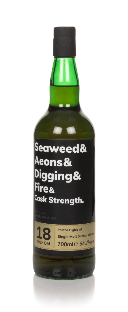 Seaweed & Aeons & Digging & Fire & Cask Strength 18 Year Old (Batch 03) 70cl product image