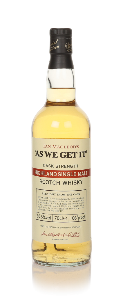 'As We Get It' Highland Single Malt (Ian Macleod) 70cl product image