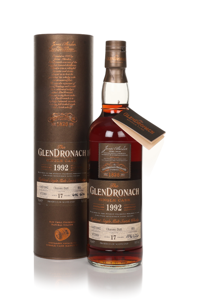 The GlenDronach 17 Year Old 1992 (cask 401) 70cl product image