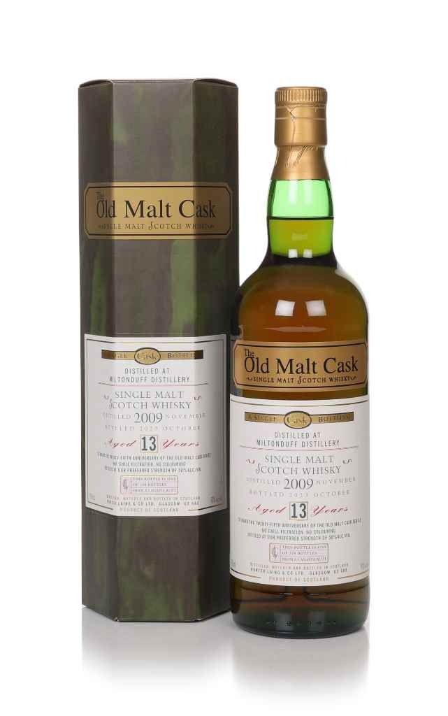 Miltonduff 13 Year Old 2009 - Old Malt Cask 25th Anniversary (Hunter Laing) 70cl product image