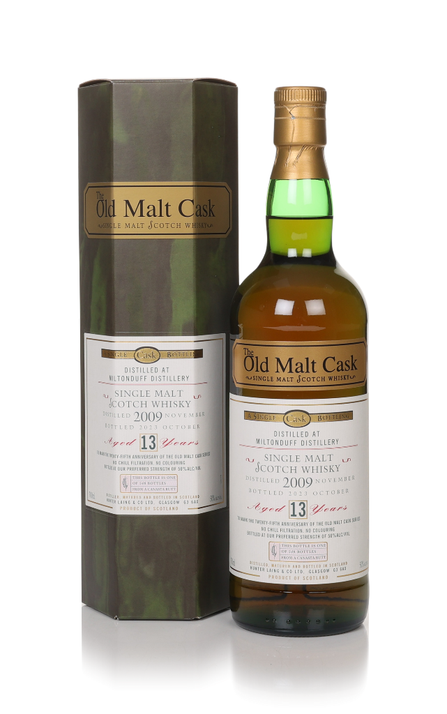 Miltonduff 13 Year Old 2009 - Old Malt Cask 25th Anniversary (Hunter Laing) 70cl product image
