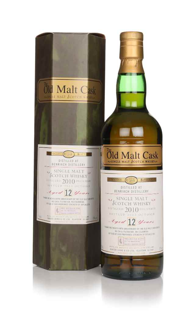Benriach 12 Year Old 2010 - Old Malt Cask 25th Anniversary (Hunter Laing) 70cl product image