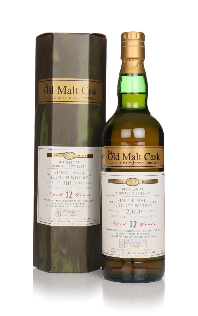 Benriach 12 Year Old 2010 - Old Malt Cask 25th Anniversary (Hunter Laing) 70cl product image