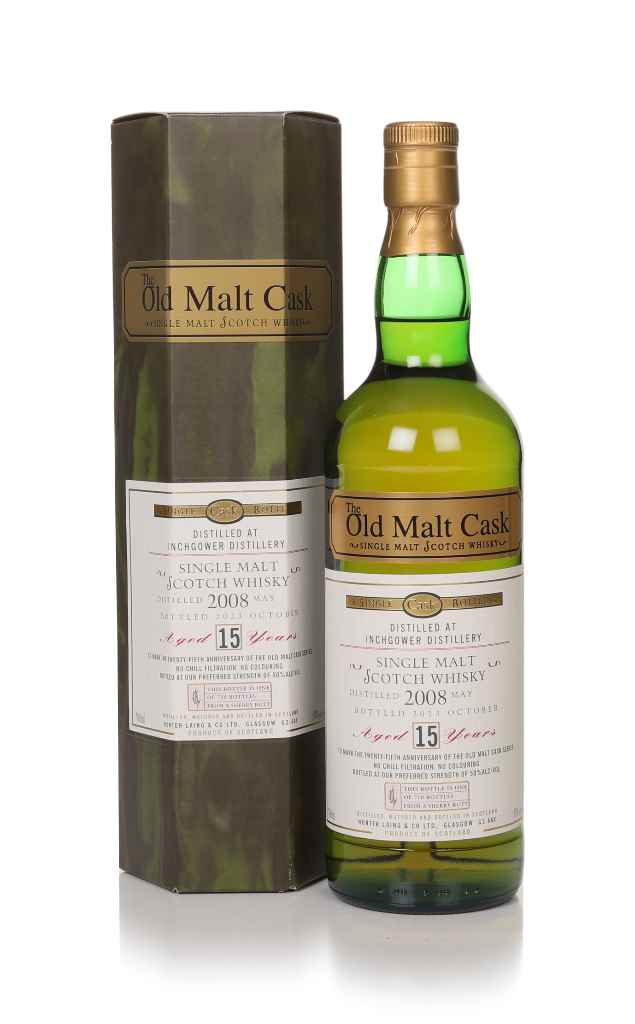 Inchgower 15 Year Old 2008 - Old Malt Cask 25th Anniversary (Hunter Laing) 70cl product image