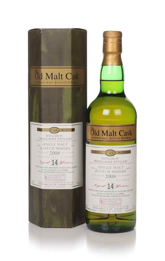 Craigellachie 14 Year Old 2008 - Old Malt Cask 25th Anniversary (Hunter Laing) 70cl product image