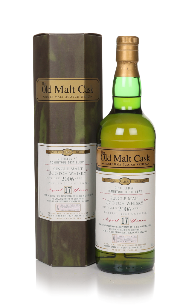 Tomintoul 17 Year Old 2006 - Old Malt Cask 25th Anniversary (Hunter Laing) 70cl product image