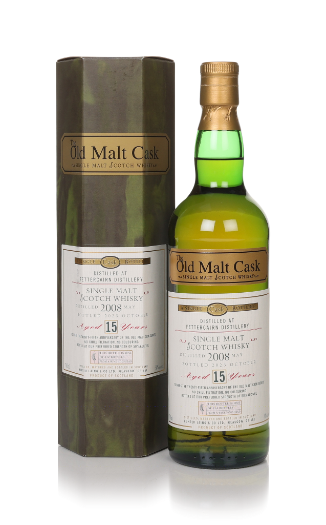 Fettercairn 15 Year Old 2008 - Old Malt Cask 25th Anniversary (Hunter Laing) 70cl product image