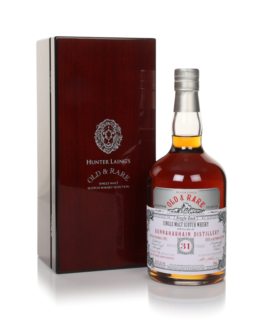 Bunnahabhain 31 Year Old 1991 - Old & Rare Platinum (Hunter Laing) 70cl product image