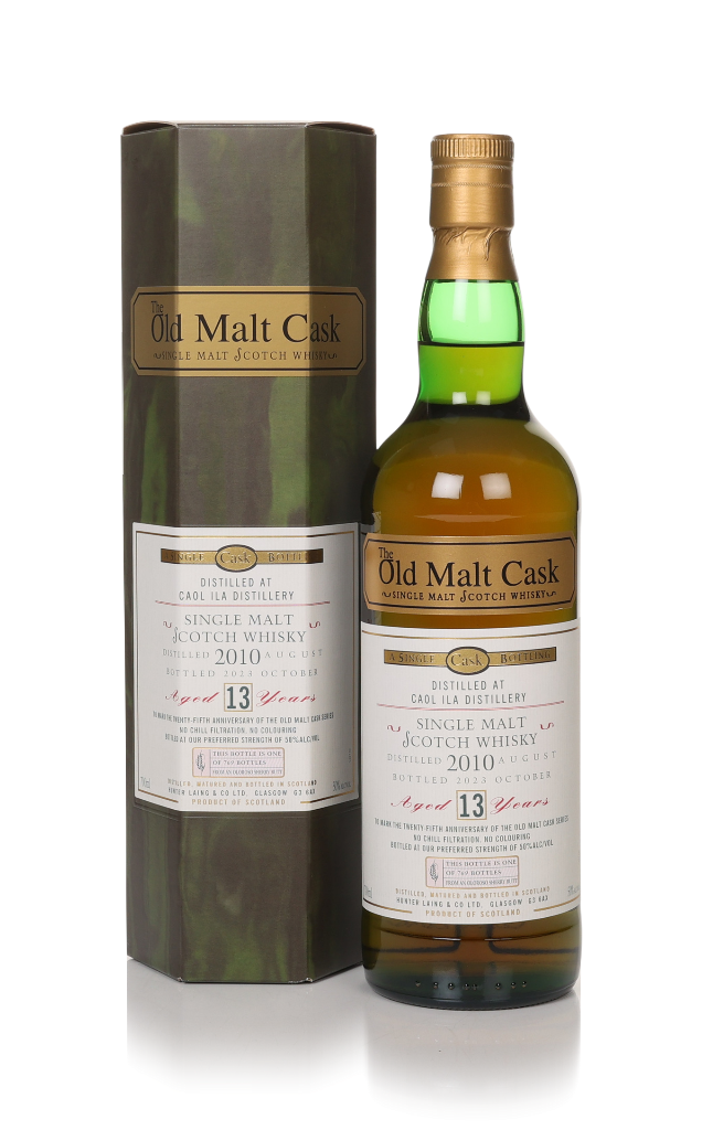 Caol Ila 13 Year Old 2010 - Old Malt Cask 25th Anniversary (Hunter Laing) 70cl product image